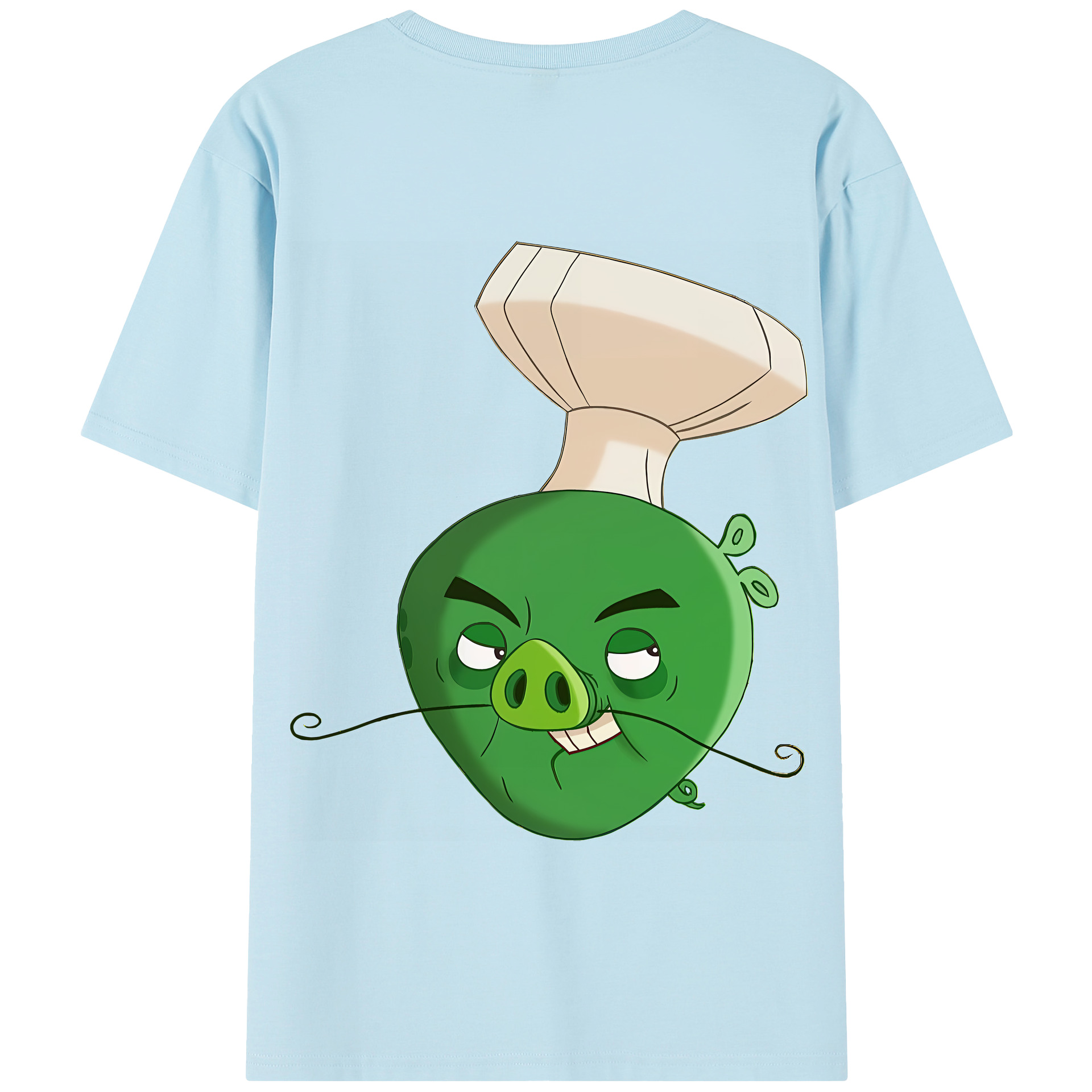 （画像用） Angry Birds アングリーバード 綿100％半袖Tシャツ（背面プリント）